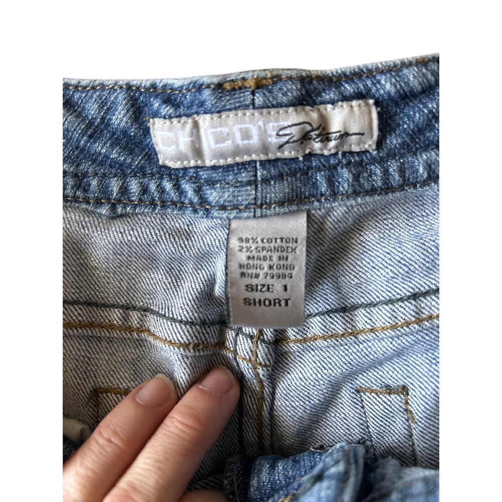 Chico’s Platinum Short Jeans - Picture 6 of 9